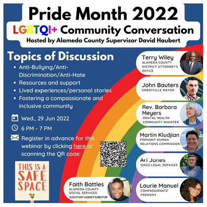 Pride Month 2022: LGBTQI+ Community Conversation